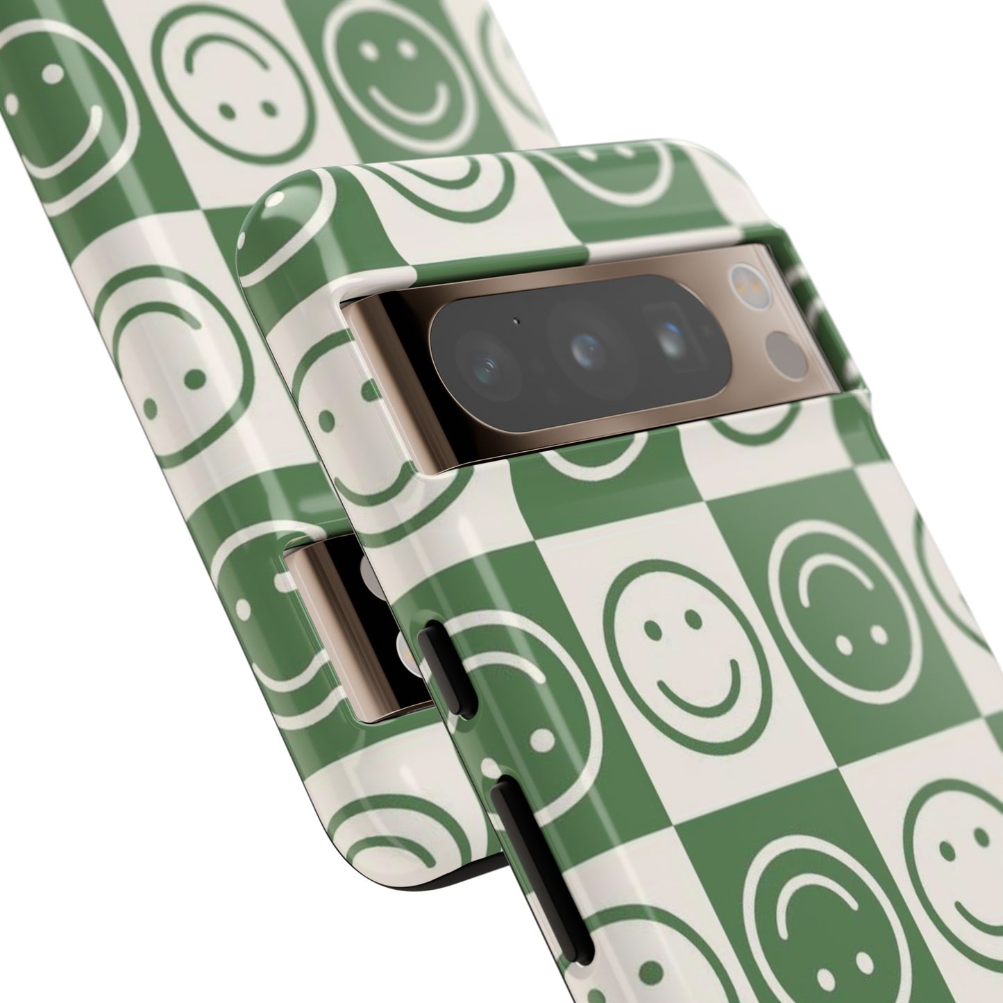 Green Smiley Tough Cases