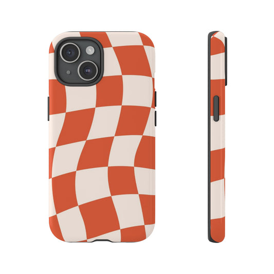 Burnt Orange Ways Tough Cases