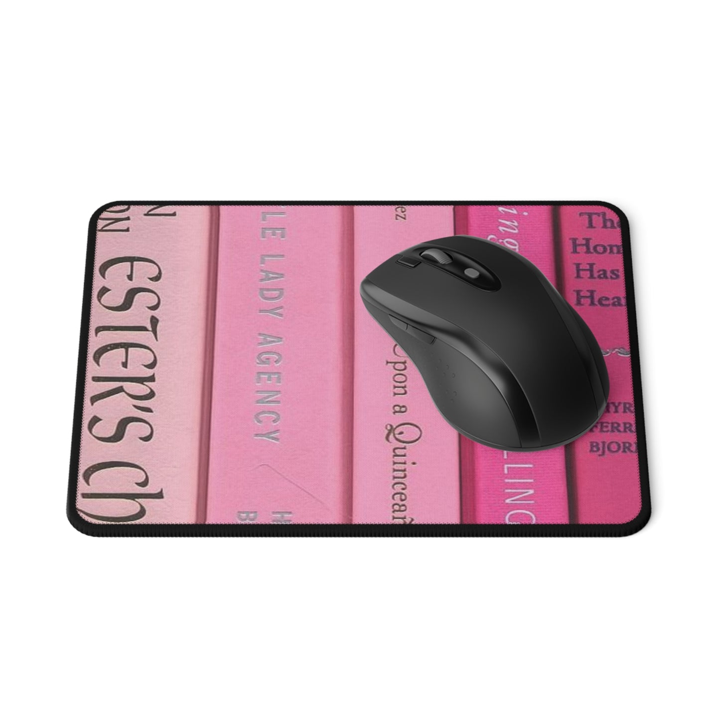 Book Worm Non-Slip Mouse Pad