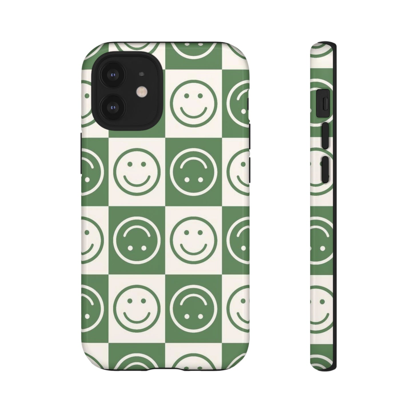 Green Smiley Tough Cases