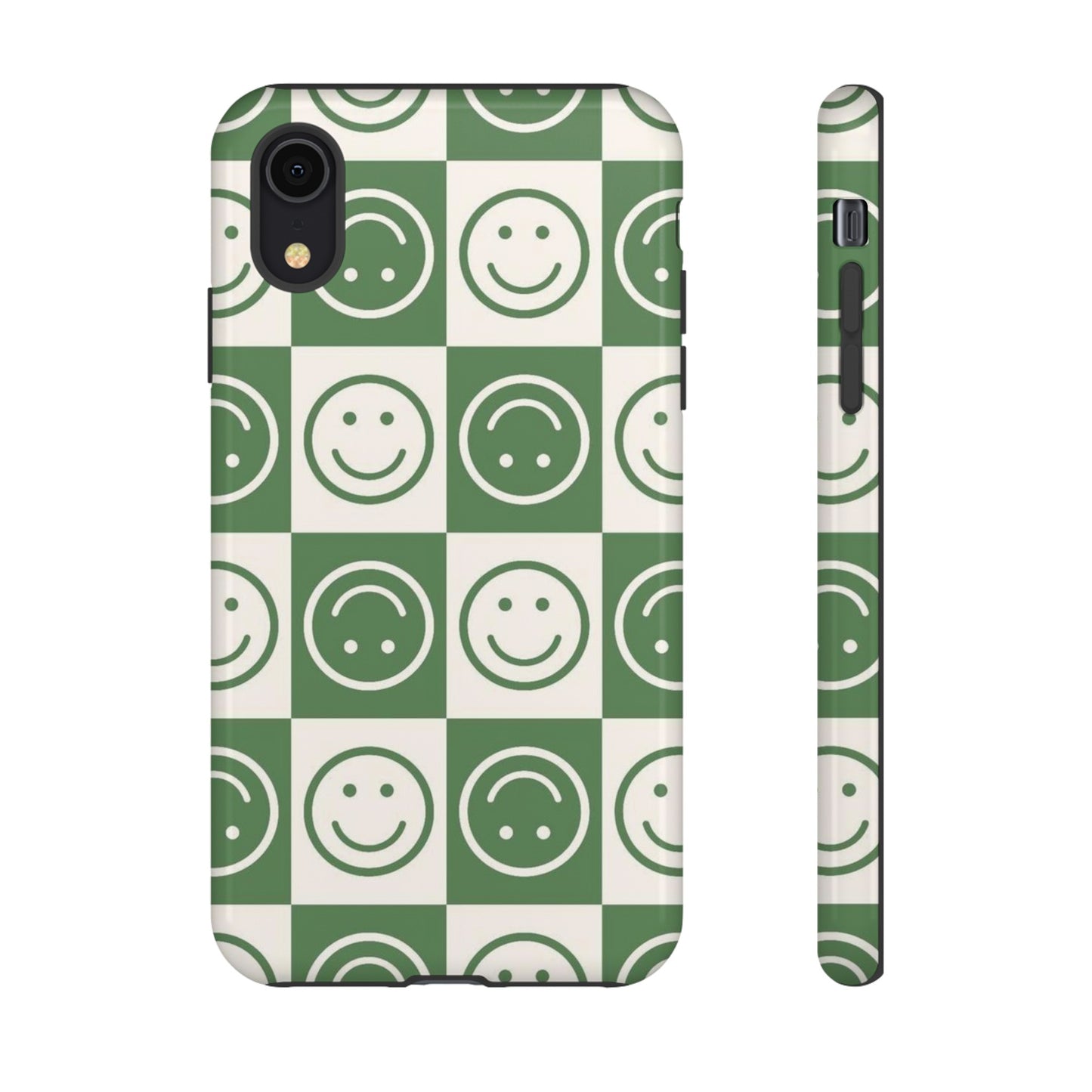 Green Smiley Tough Cases