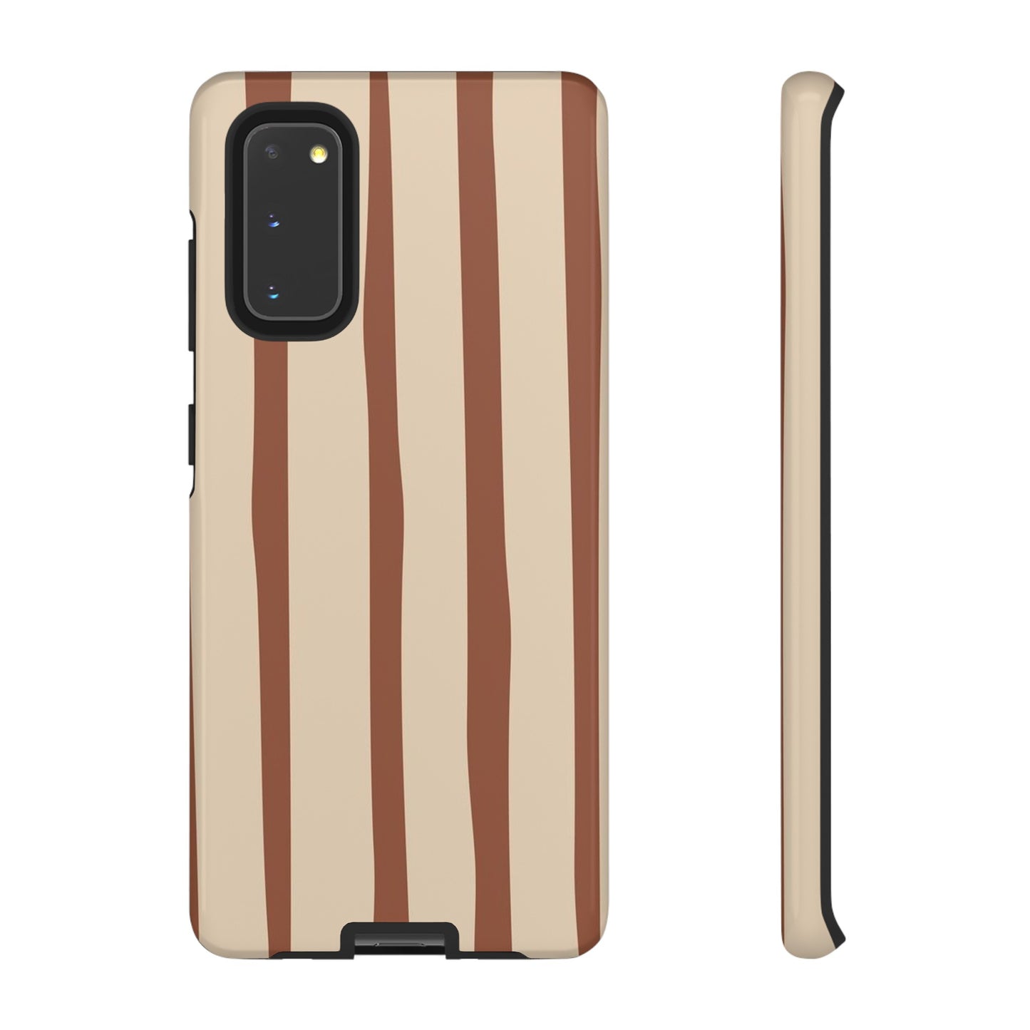 Mocha Stripe Tough Cases