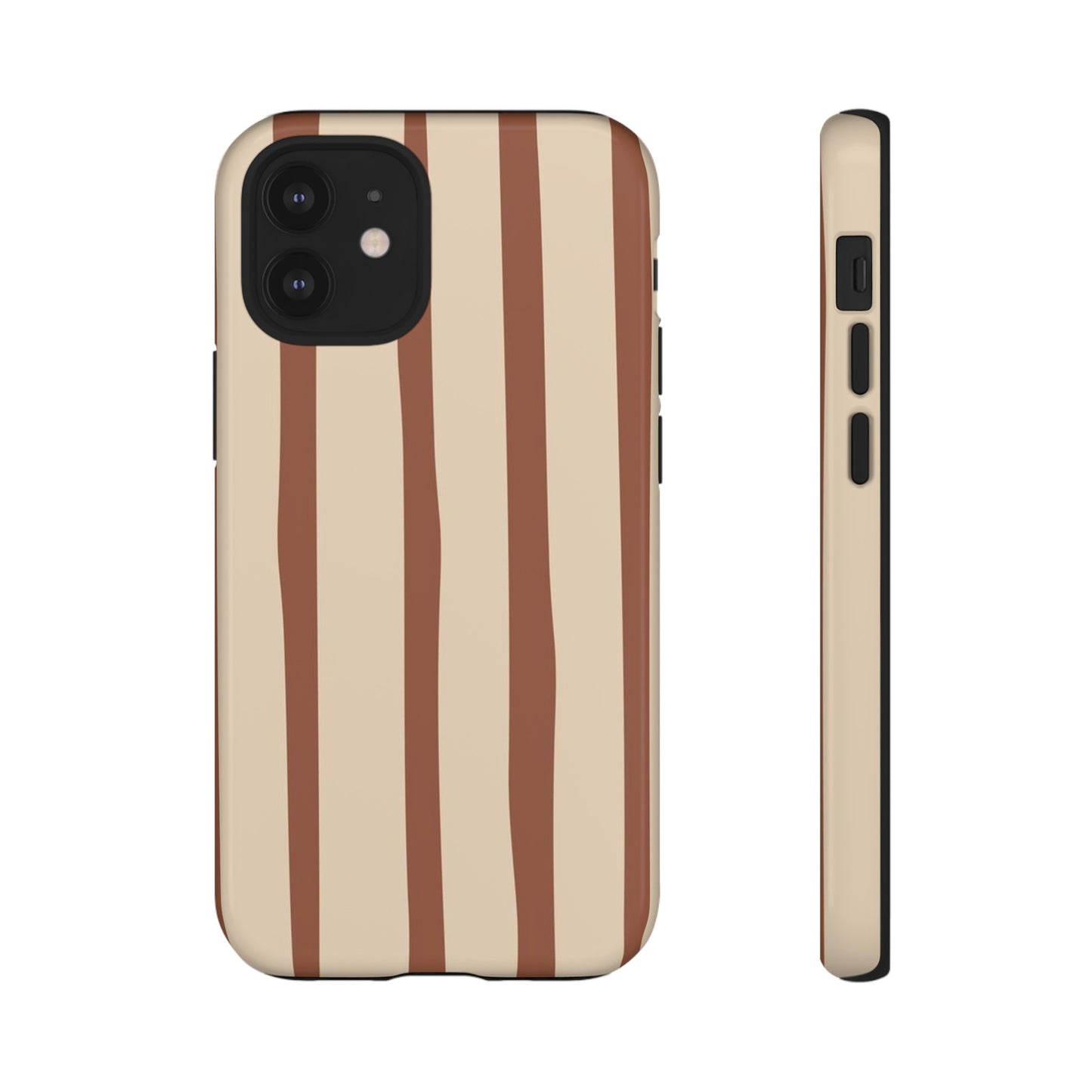 Mocha Stripe Tough Cases