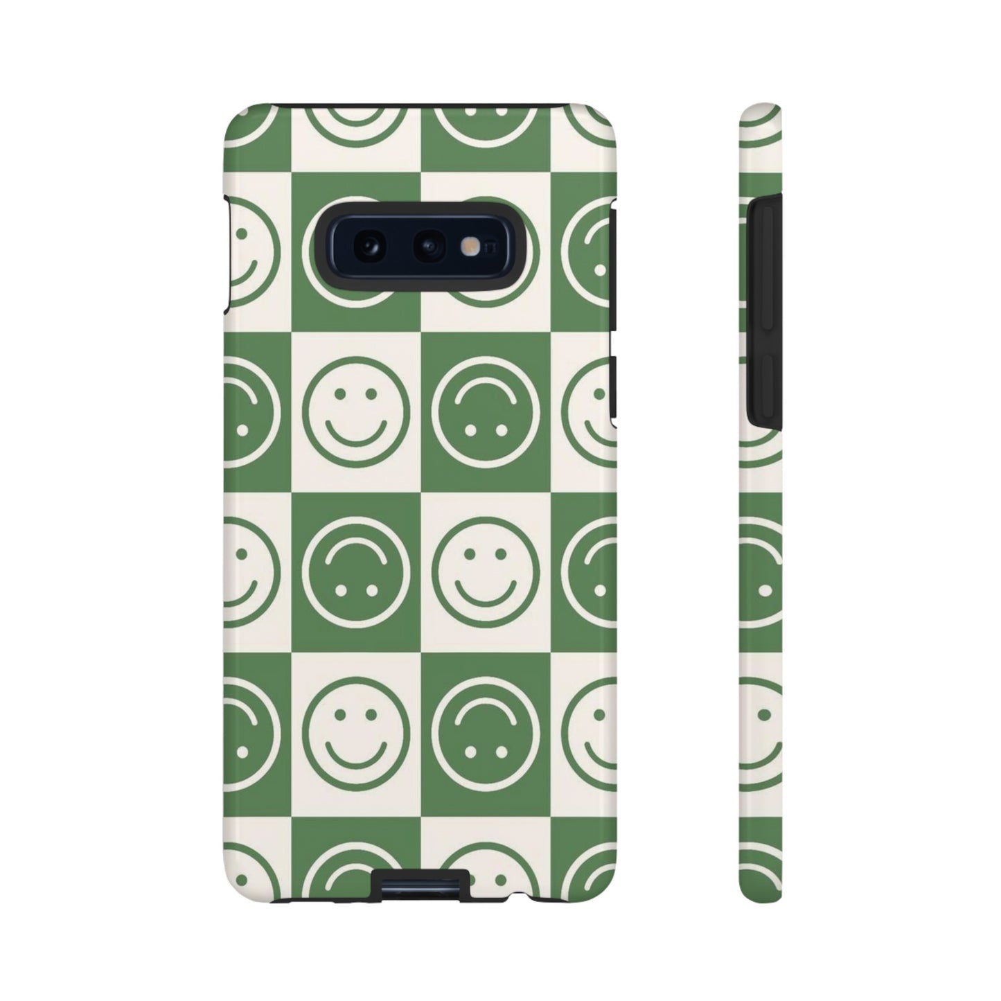 Green Smiley Tough Cases