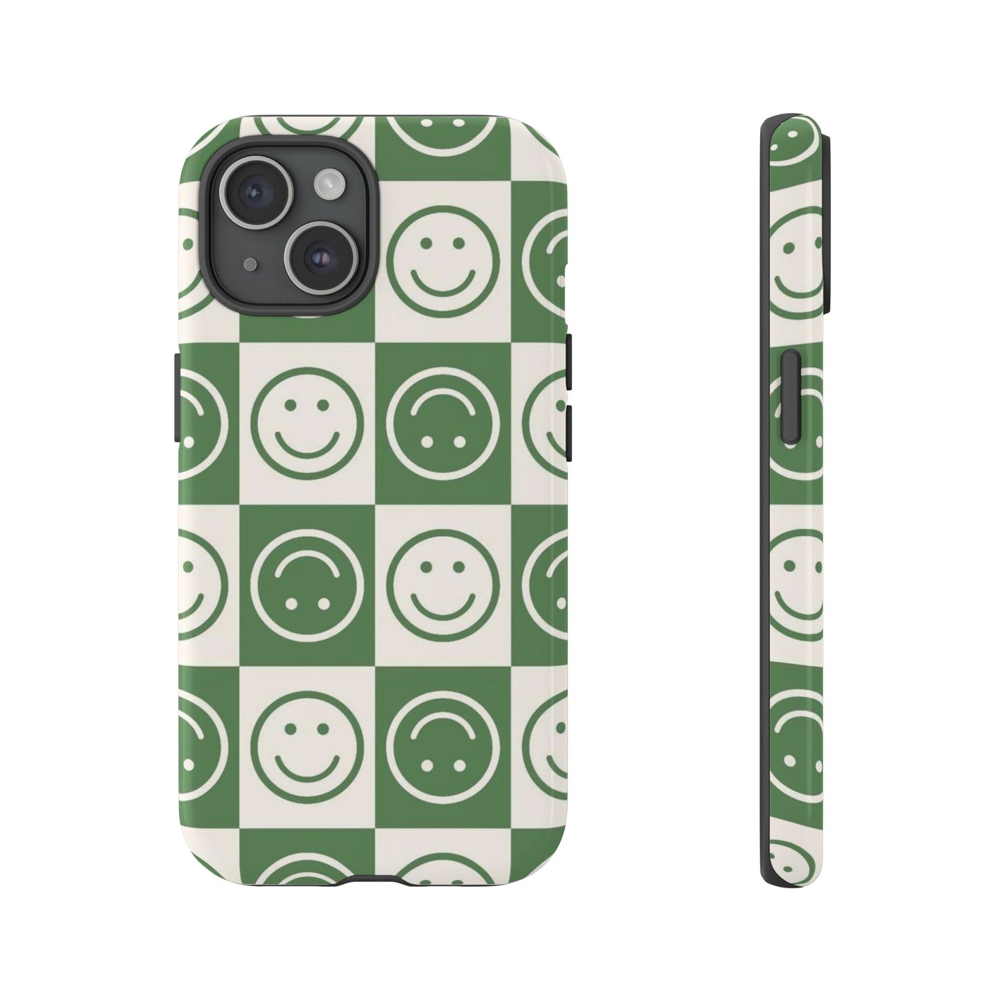 Green Smiley Tough Cases