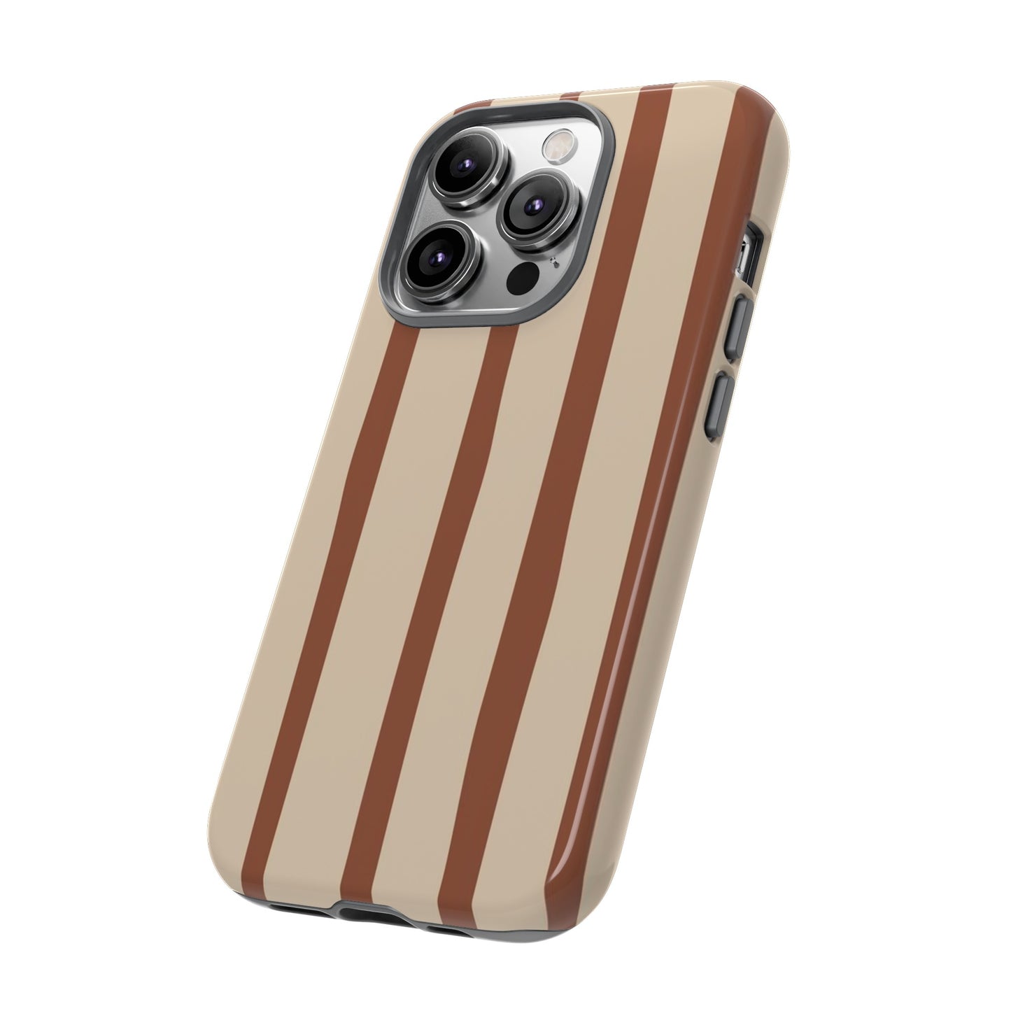 Mocha Stripe Tough Cases