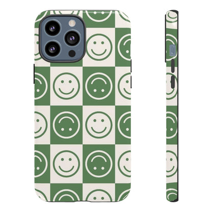 Green Smiley Tough Cases