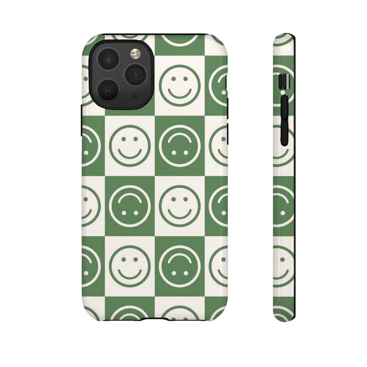 Green Smiley Tough Cases