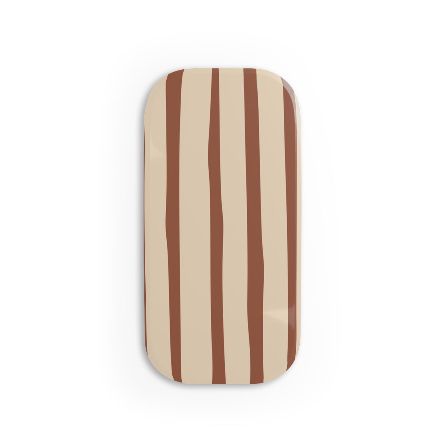 Mocha Stripe Click-On Grip