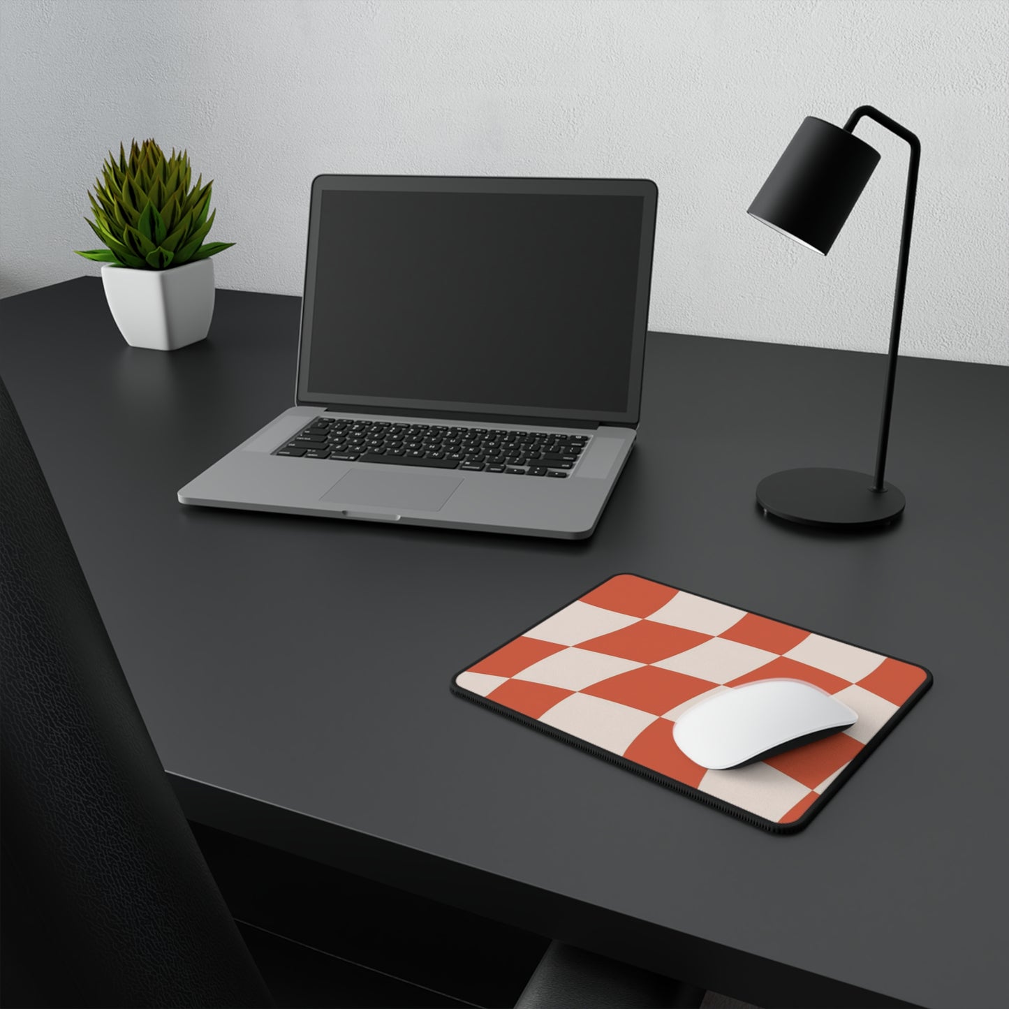 Burnt Orange Non-Slip Mouse Pad