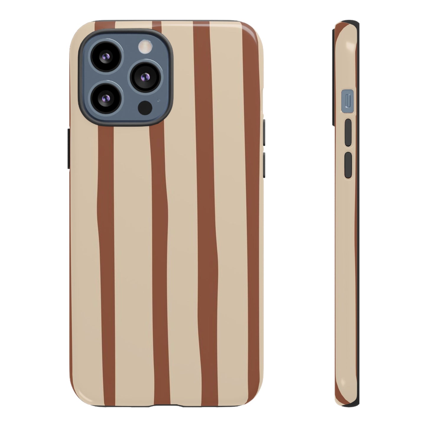 Mocha Stripe Tough Cases