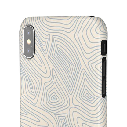 Blue Wave Snap Case