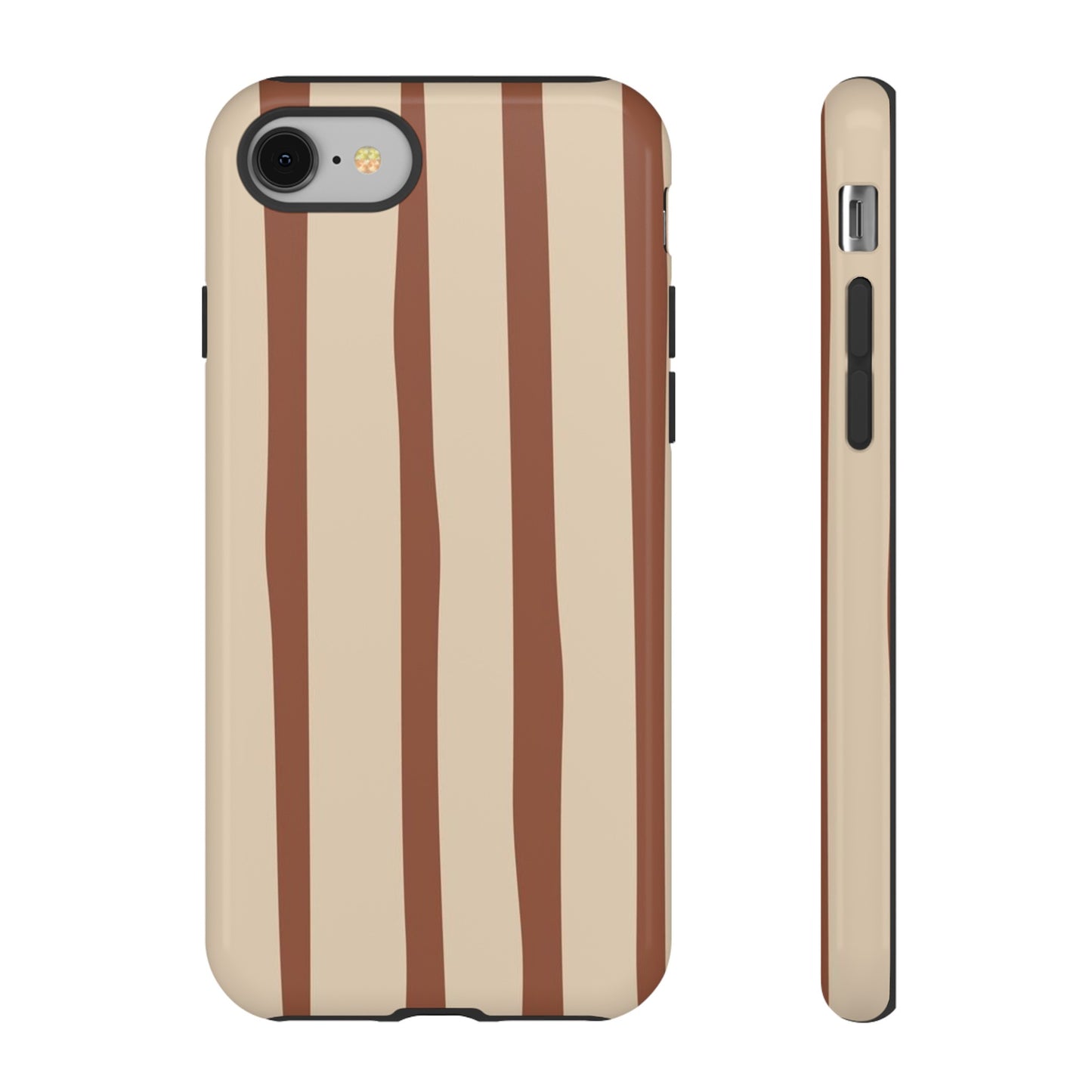 Mocha Stripe Tough Cases