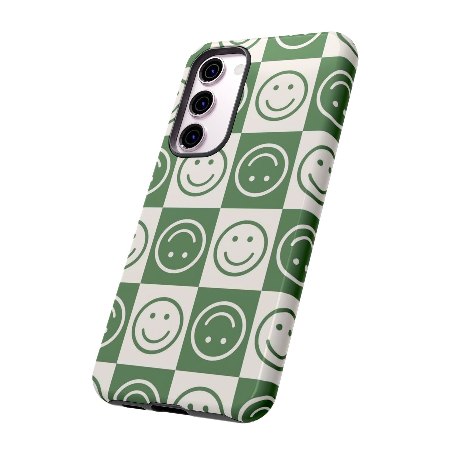 Green Smiley Tough Cases