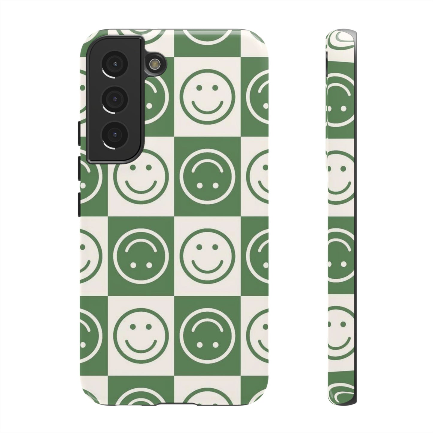 Green Smiley Tough Cases