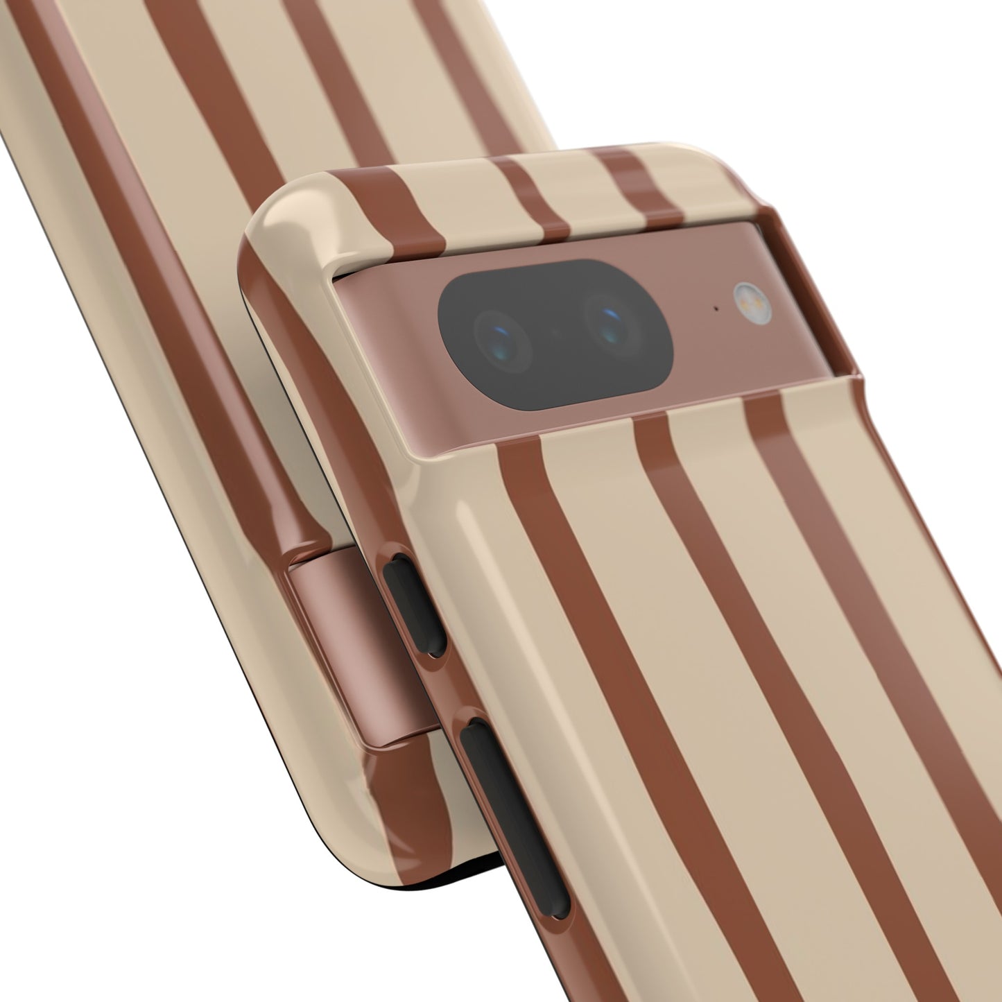 Mocha Stripe Tough Cases