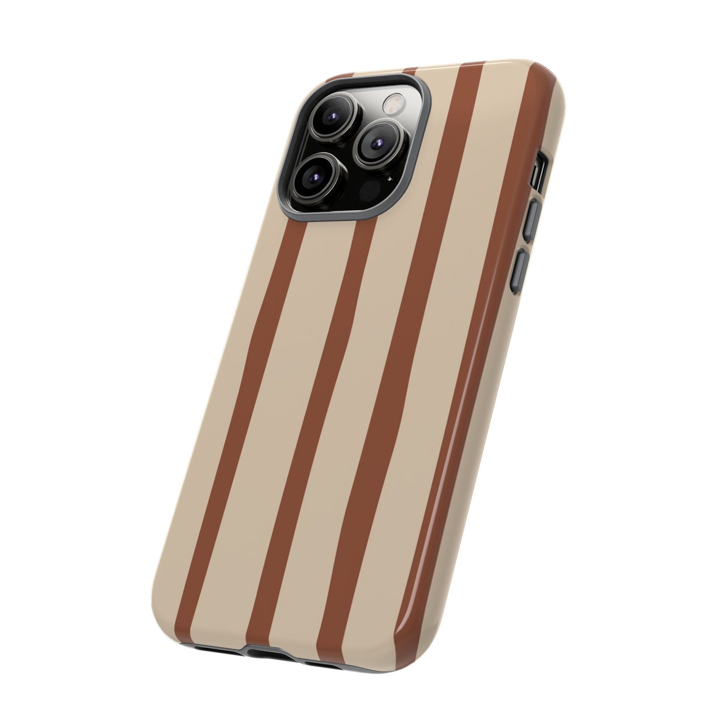 Mocha Stripe Tough Cases