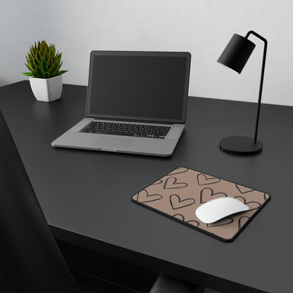 Wall of Hearts Non-Slip Mouse Pad