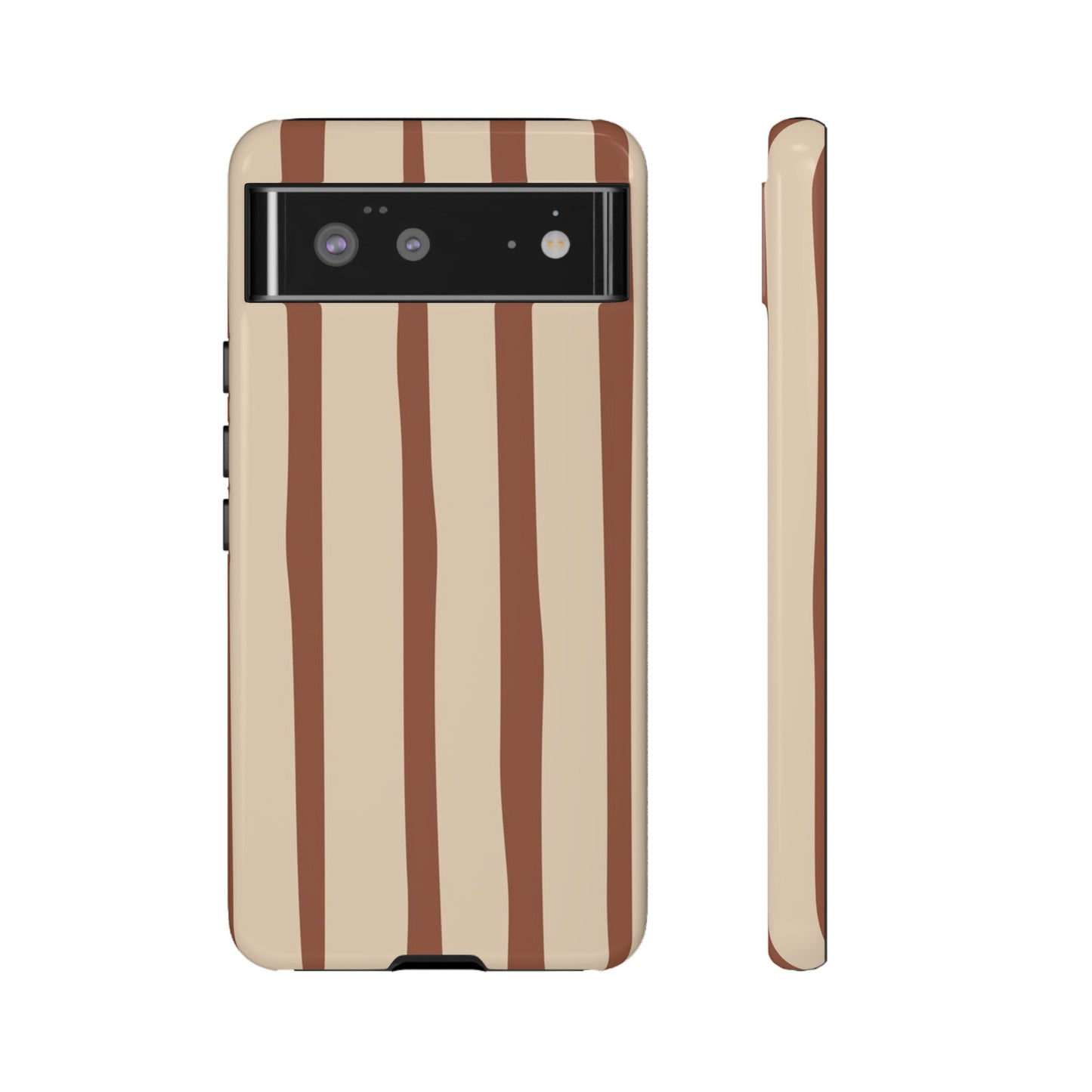 Mocha Stripe Tough Cases