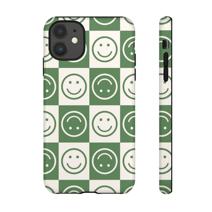 Green Smiley Tough Cases