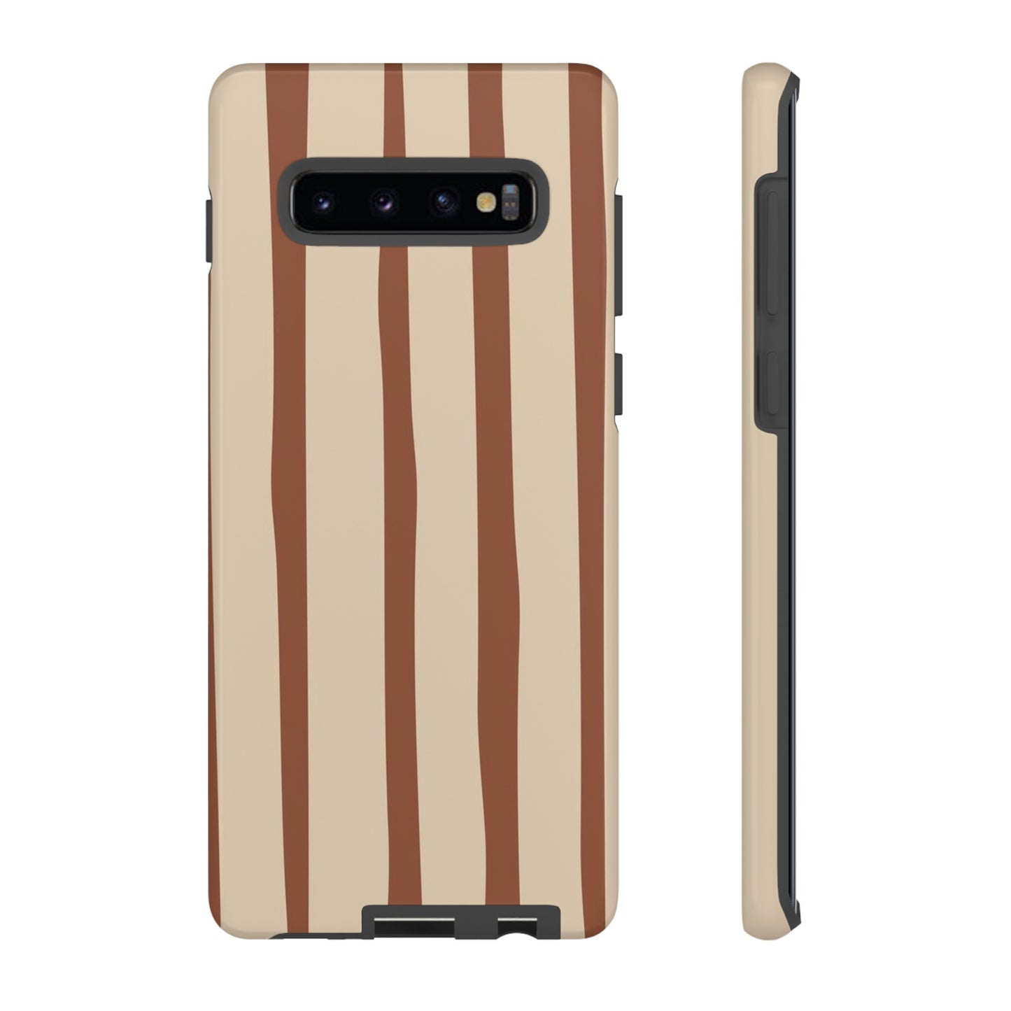 Mocha Stripe Tough Cases