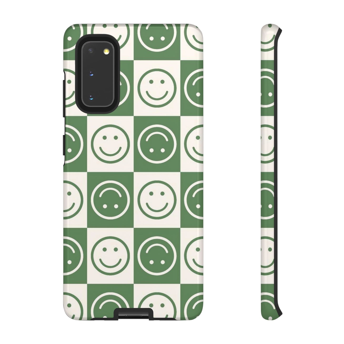 Green Smiley Tough Cases