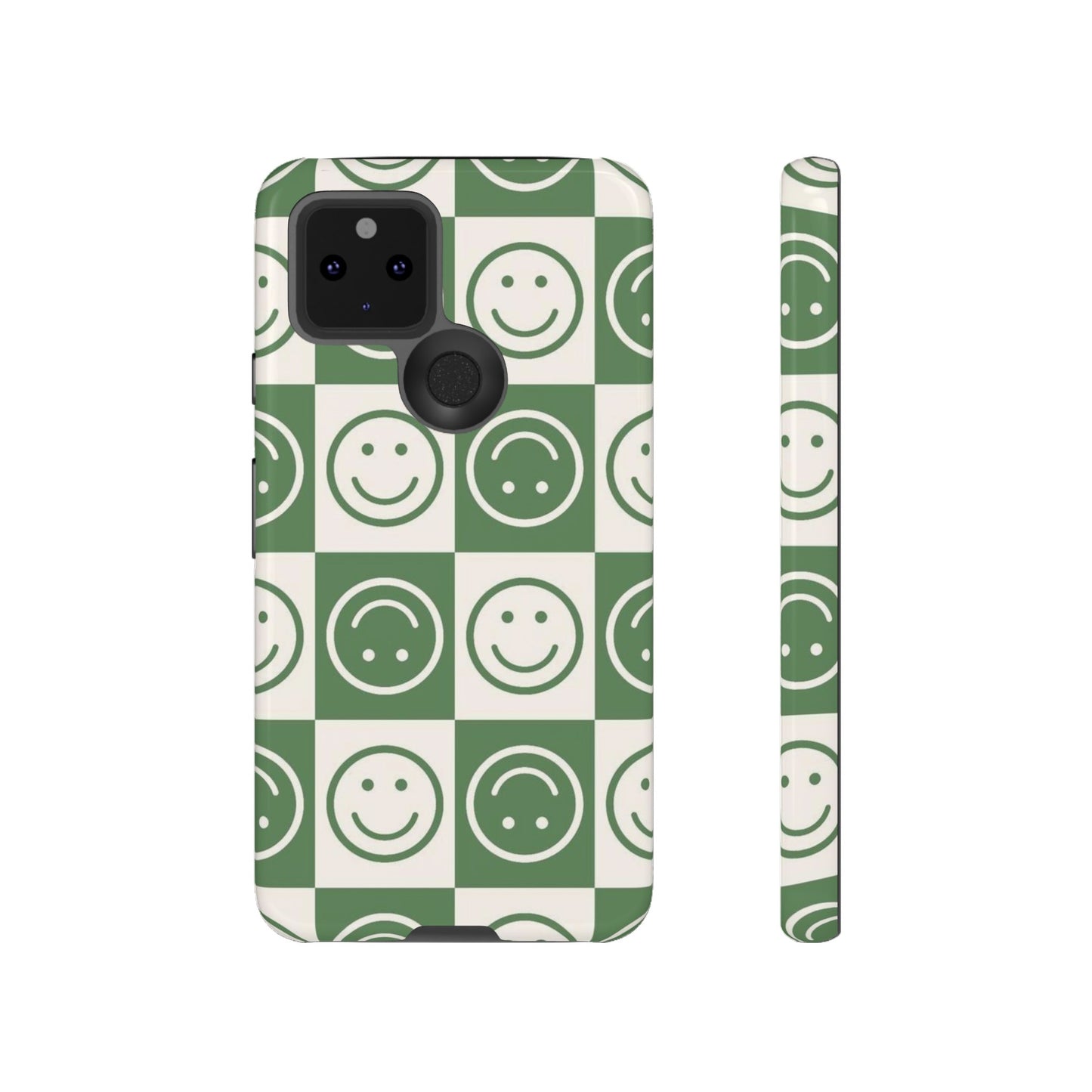 Green Smiley Tough Cases