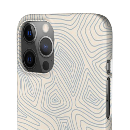 Blue Wave Snap Case