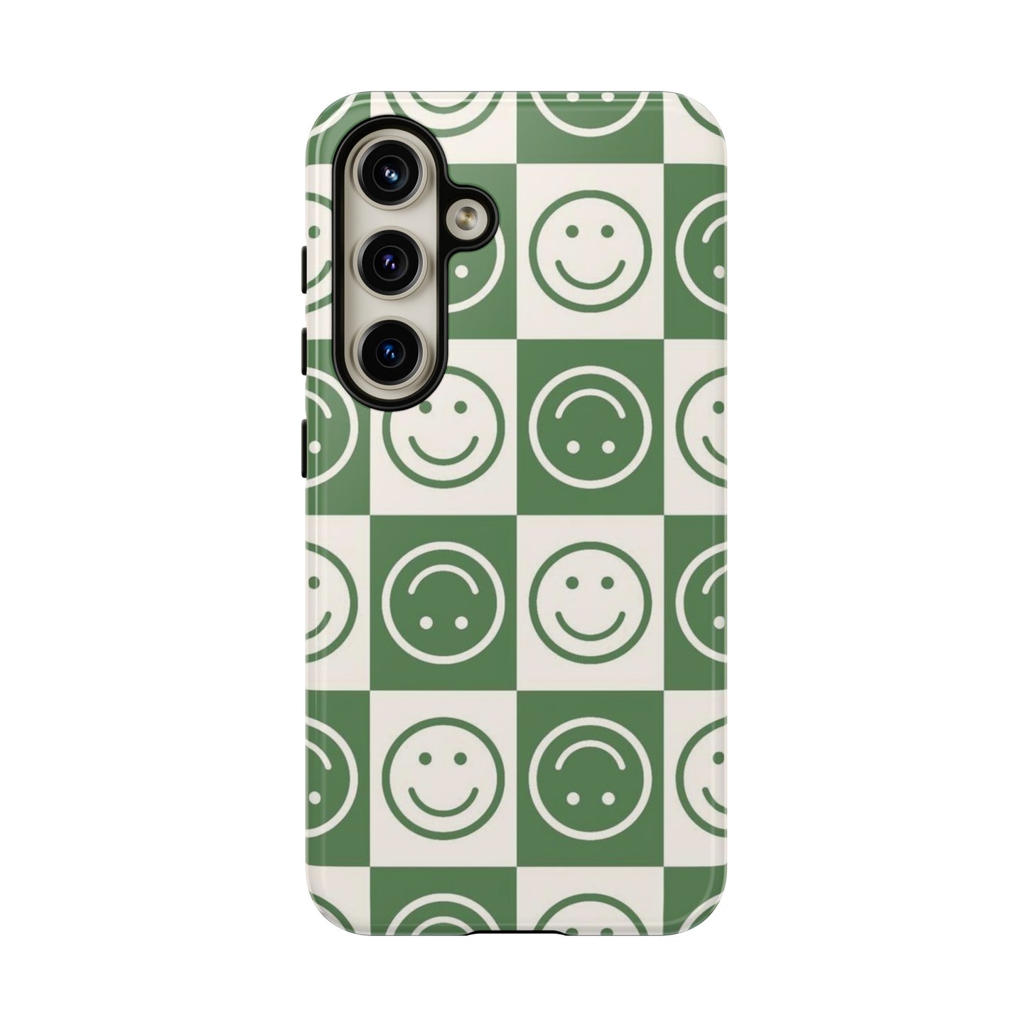 Green Smiley Tough Cases