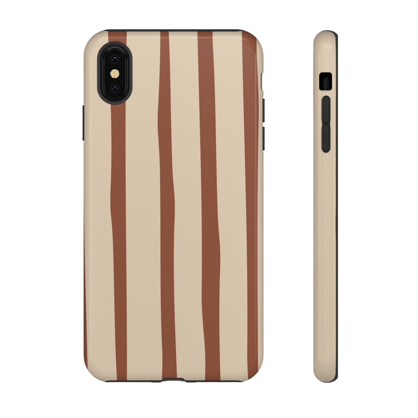 Mocha Stripe Tough Cases