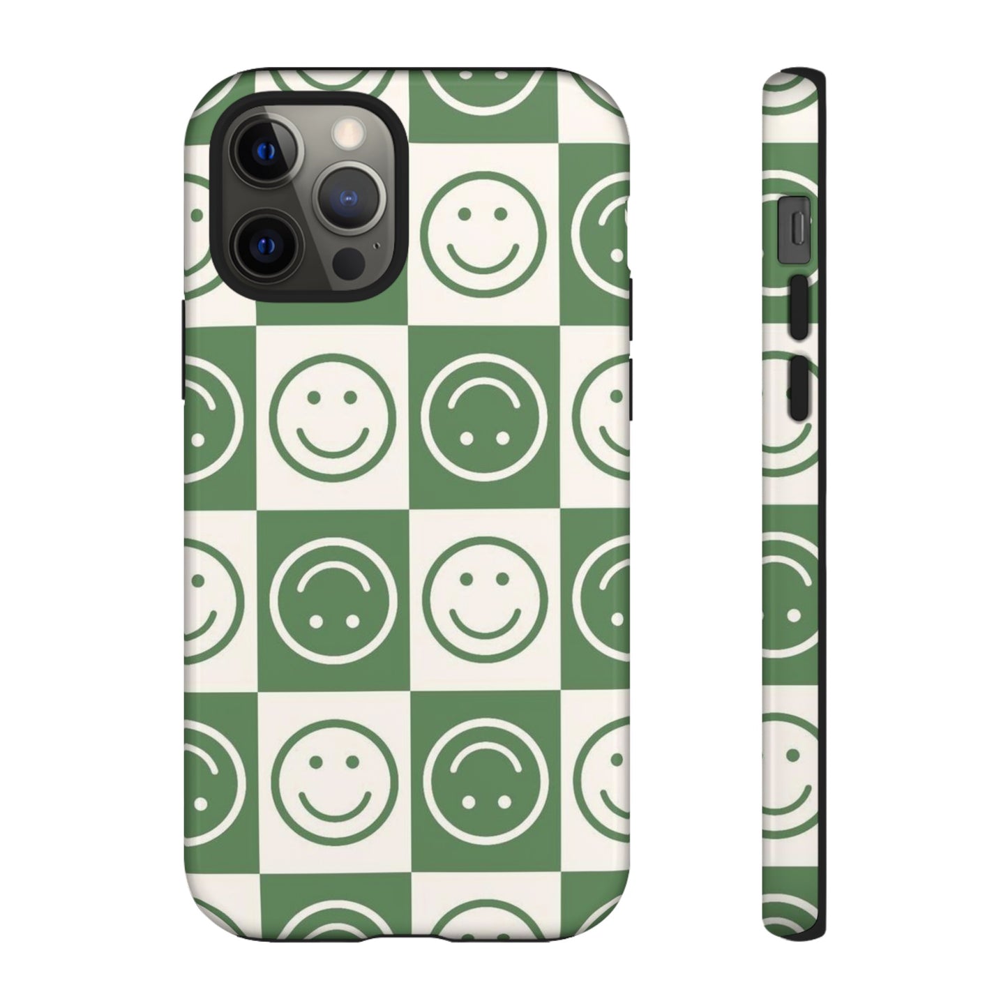 Green Smiley Tough Cases