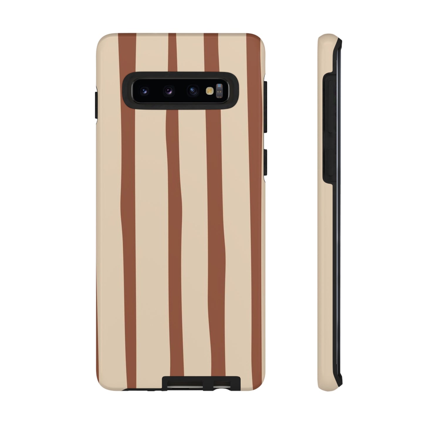 Mocha Stripe Tough Cases