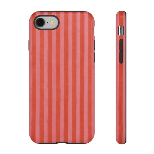 Rosy Stripes Tough Cases