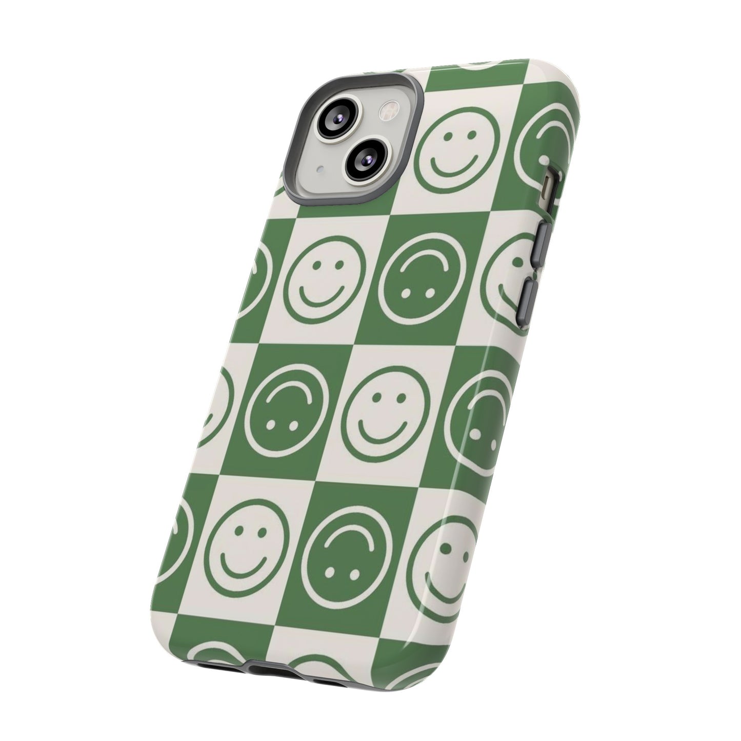 Green Smiley Tough Cases