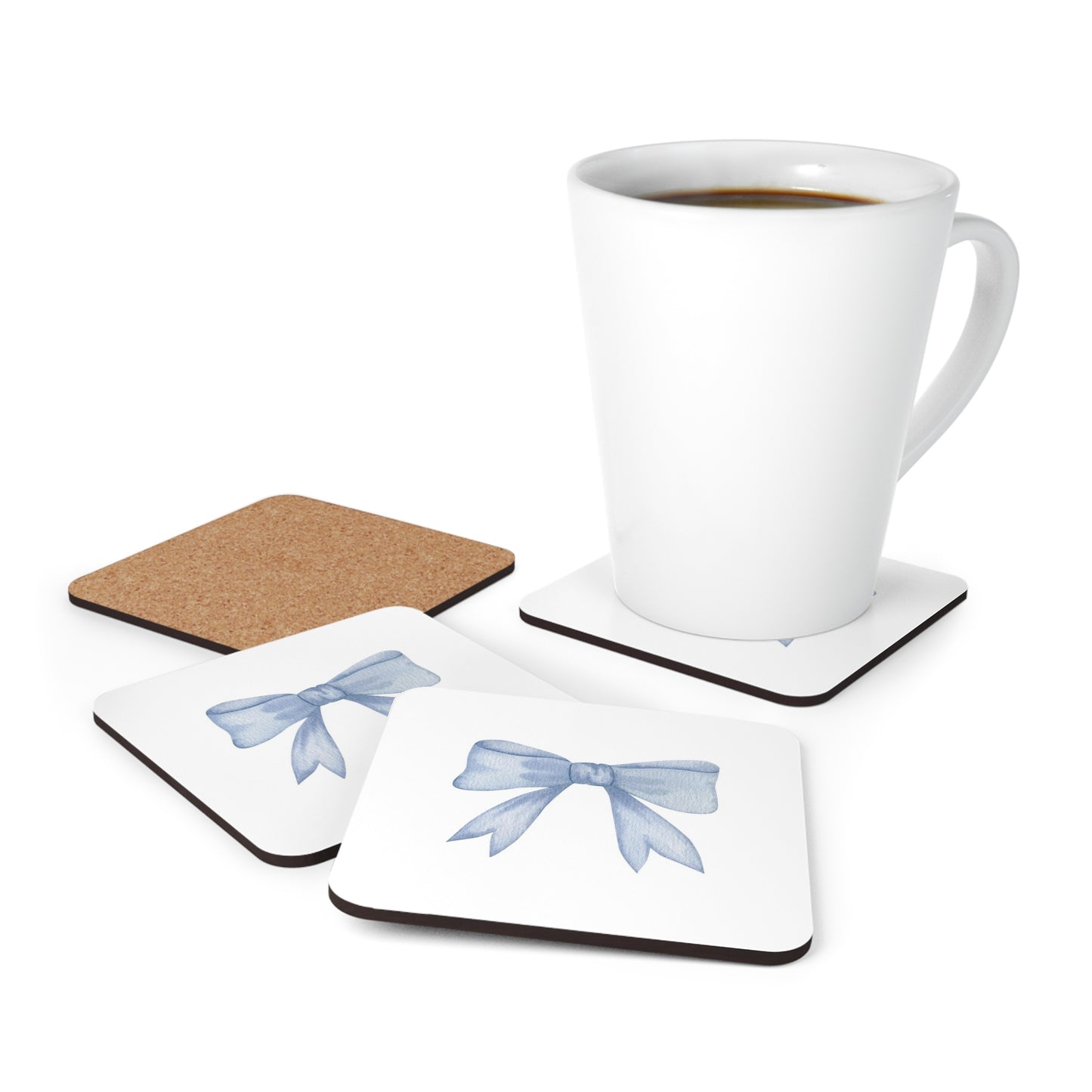 Corkwood Coaster Set