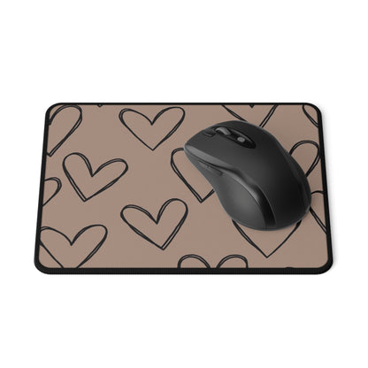 Wall of Hearts Non-Slip Mouse Pad