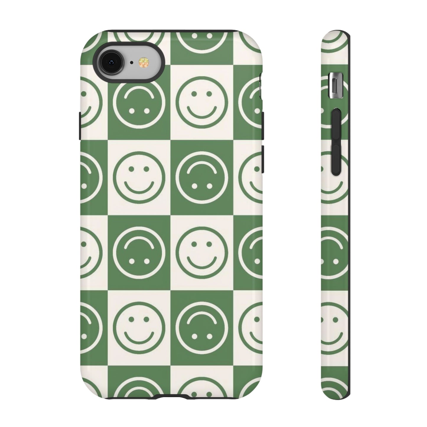 Green Smiley Tough Cases