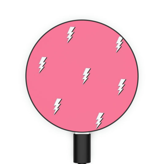 Pink Lightening Magnetic Induction Charger