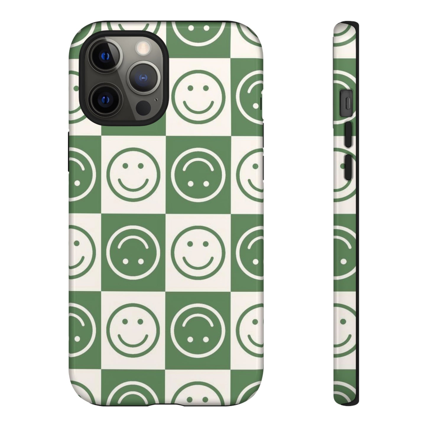 Green Smiley Tough Cases