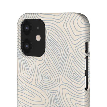 Blue Wave Snap Case