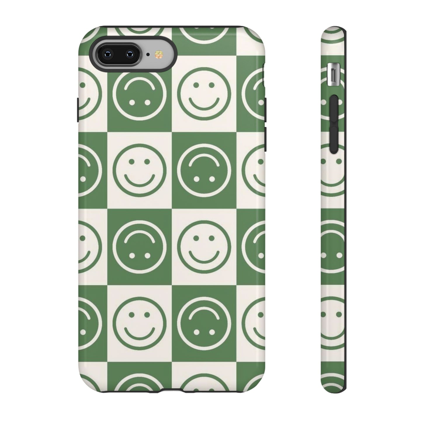 Green Smiley Tough Cases