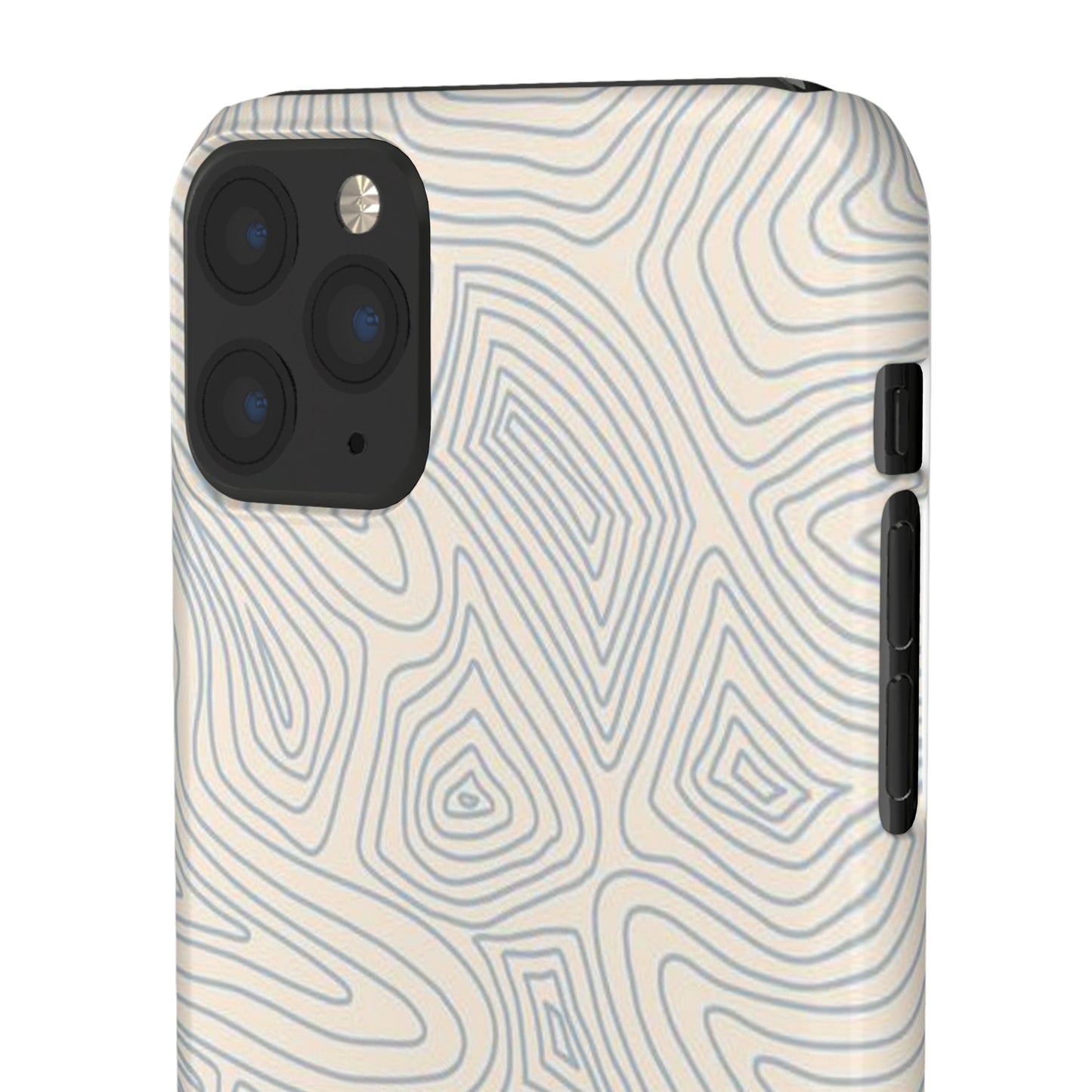 Blue Wave Snap Case