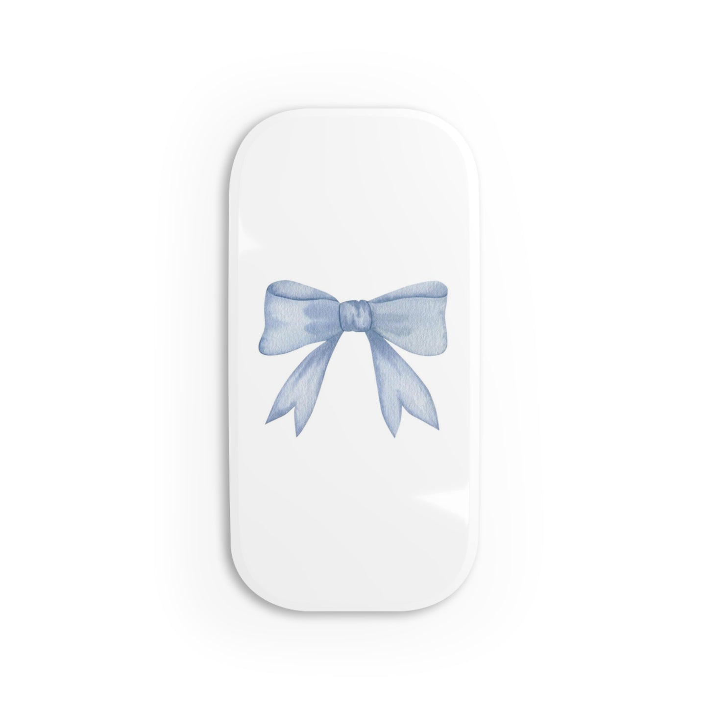 Blue Bow Click-On Grip