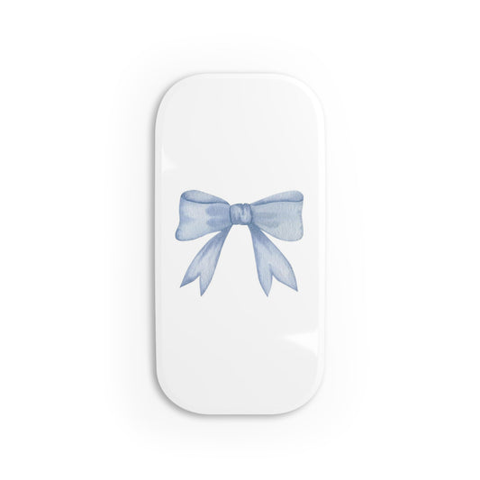 Blue Bow Click-On Grip