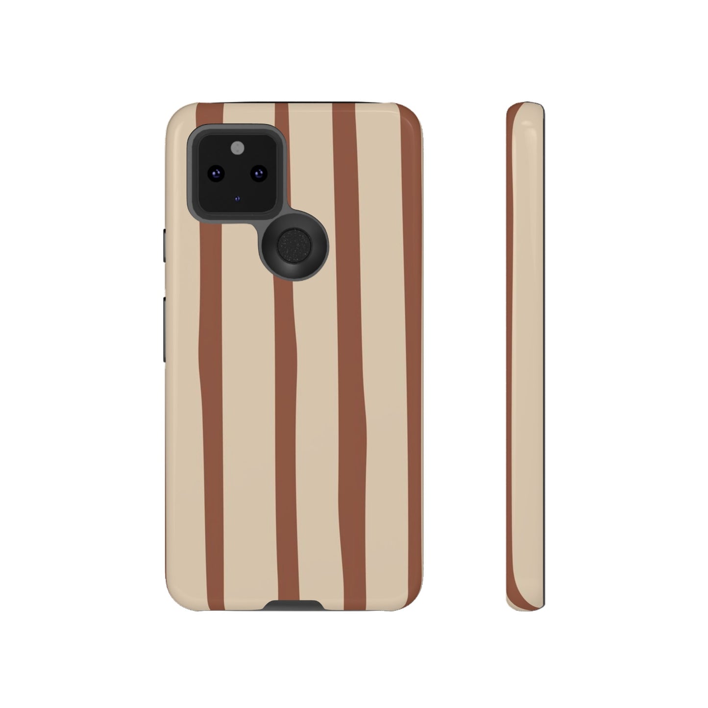 Mocha Stripe Tough Cases