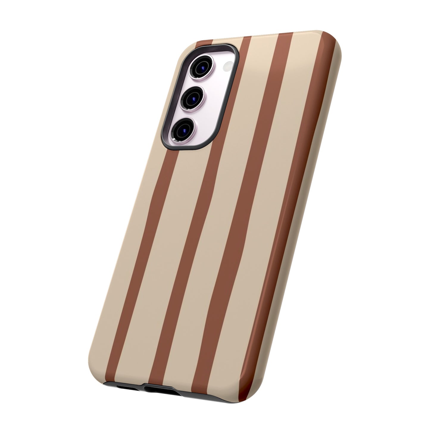 Mocha Stripe Tough Cases