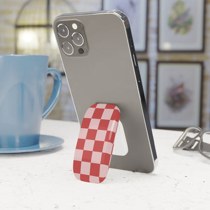 Valentines Checkered Click-On Grip