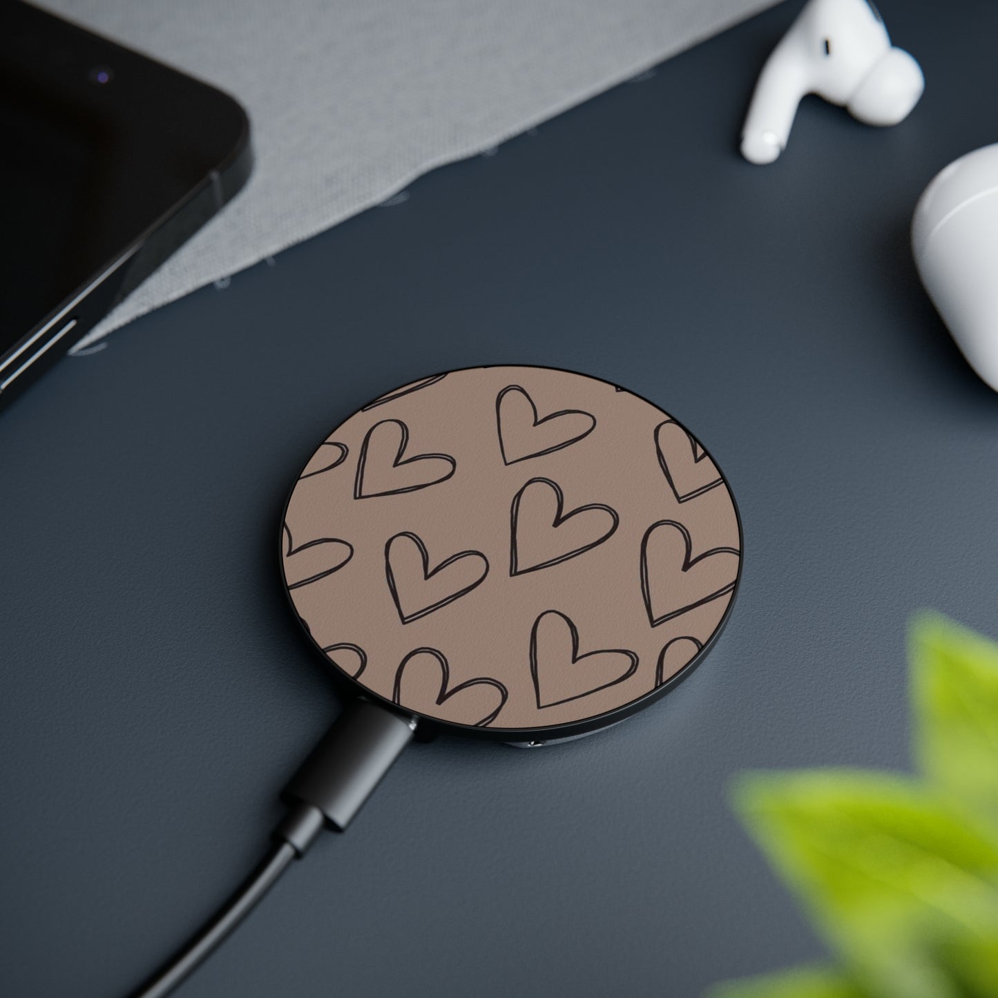 Wall of Hearts Magnetic Induction Charger